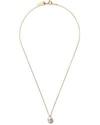 Tasaki - 18Kt Akoya Pearl And Diamond Pendant - Lyst