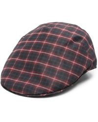 Borsalino - Parigi Check Cap - Lyst