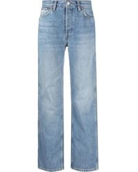 RE/DONE - Vaqueros holgados de talle alto estilo años 90 - Lyst