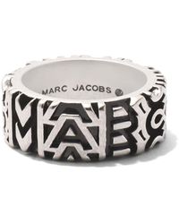 Marc Jacobs - Ring mit Monogramm-Gravur - Lyst