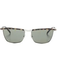 Saint Laurent - Metal-Frame Sunglasses - Lyst