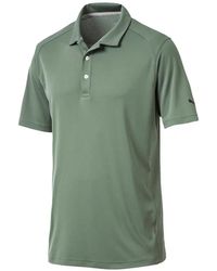 PUMA - Logo-Print Polo Shirt - Lyst