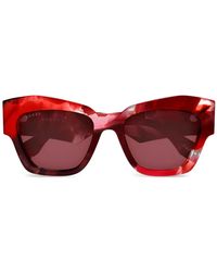 Gucci - Logo-Detail Sunglasses - Lyst