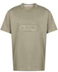 Alexander Wang - Money-print Short-sleeve T-shirt - Lyst