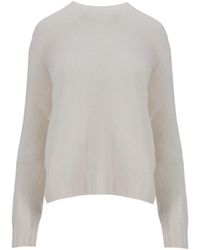 LA ROSE - Crew-Neck Sweater - Lyst