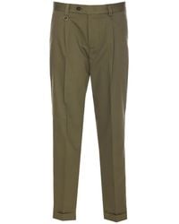 Paolo Pecora - Pleated Trousers - Lyst