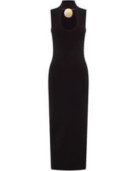 Nicholas - Ella Cut-Out Midi Dress - Lyst