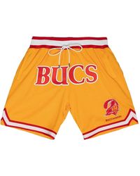 Mitchell & Ness - X Just Don Tampa Bay Buccaneers Track Shorts - Lyst