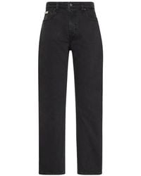 Calvin Klein - Logo-Patch Jeans - Lyst