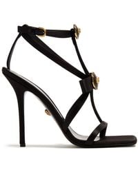 Versace - Gianni Ribbon 110Mm Sandals - Lyst