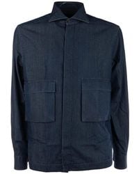 Corneliani - Camicia Con Tasca - Lyst