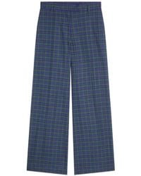 Dries Van Noten - Wide Leg Cotton Trousers - Lyst