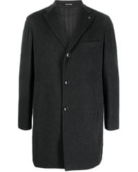 Tagliatore - Single-Breasted Wool-Blend Coat - Lyst