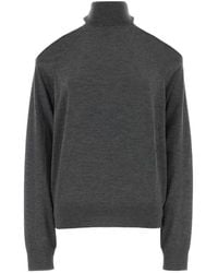 Fendi - High-Neck Raglan-Sleeve Sweater - Lyst