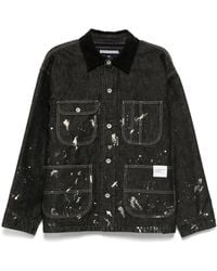 Neighborhood - Corduroy-Collar Washed-Coverall Jacket - Lyst