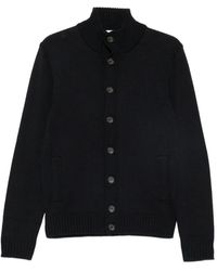 Heritage - Ribbed-Knit Button-Up Cardigan - Lyst