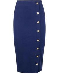 Ralph Lauren - "Tarver" Mid Pencil Skirt - Lyst