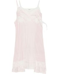 Balenciaga - Patched Slip Midi Dress - Lyst