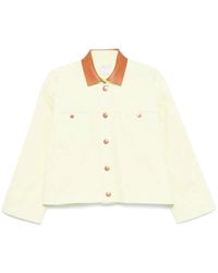 forte_forte - Contrasting-Colour Jacket - Lyst