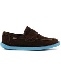 Camper - Wagon Suede Slip-on Loafers - Lyst