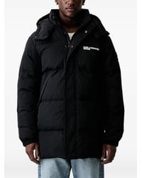 KARL LAGERFELD - Quilted Logo-Print Jacket - Lyst