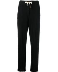 Brunello Cucinelli - Ribbed-Knit Straight-Leg Trousers - Lyst