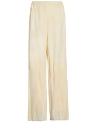 Proenza Schouler - Meadow Crushed-Velvet Trousers - Lyst