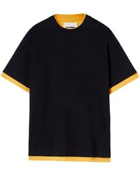Jil Sander - Logo-print Two-tone T-shirt - Lyst