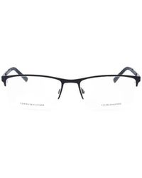 Tommy Hilfiger - Brille Mit Eckigem Gestell - Lyst
