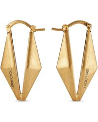 Jimmy Choo - Diamond Chain Earring - Lyst
