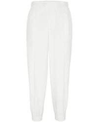 Brunello Cucinelli - Nylon Trousers - Lyst