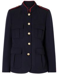 Nili Lotan - Front Flap-Pocket Jacket - Lyst