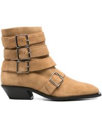 Alohas - 40Mm Suede Ankle Boots - Lyst