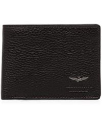 Aeronautica Militare - Logo-Plaque Grained Wallet - Lyst