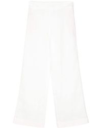 Ermanno Scervino - Embroidered Straight-Leg Trousers - Lyst