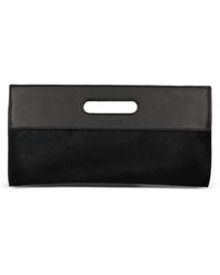 Vic Matié - Cut-Out Leather Clutch Bag - Lyst
