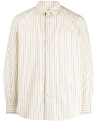 Adererror - Striped Cotton Shirt - Lyst