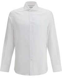 Brunello Cucinelli - Camicia Button-Down - Lyst