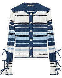 Ports 1961 - ストライプ カーディガン - Lyst