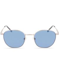 Lacoste - Round-Frame Sunglasses - Lyst