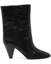 Isabel Marant - Rouxa 80mm Leather Boots - Lyst