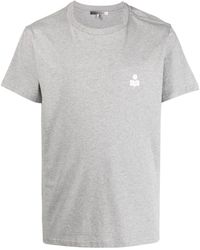 Isabel Marant - Logo Print Short Sleeve T-shirt - Lyst