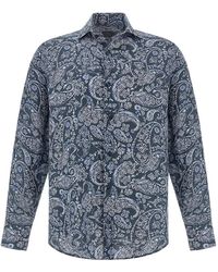 Paul & Shark - Paisley-Print Shirt - Lyst