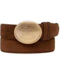 Zadig & Voltaire - Colter Suede Belt - Lyst