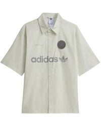 Song For The Mute - X Adidas Logo-Print Short-Sleeve Shirt - Lyst
