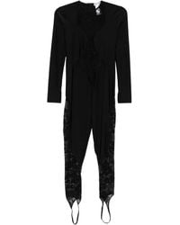 Mazzei - Lace-panel jumpsuit - Lyst
