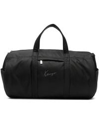KENZO - Logo-Embroidered Duffle Bag - Lyst