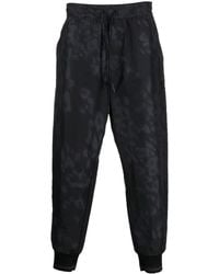 Y-3 - Leopard-Print Tapered-Leg Track Pants - Lyst