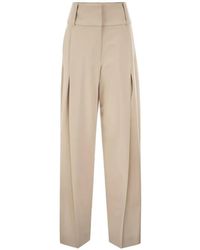 Sportmax - Wide-Leg Tailored Trousers - Lyst