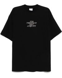Vetements - Cotton T-Shirt - Lyst